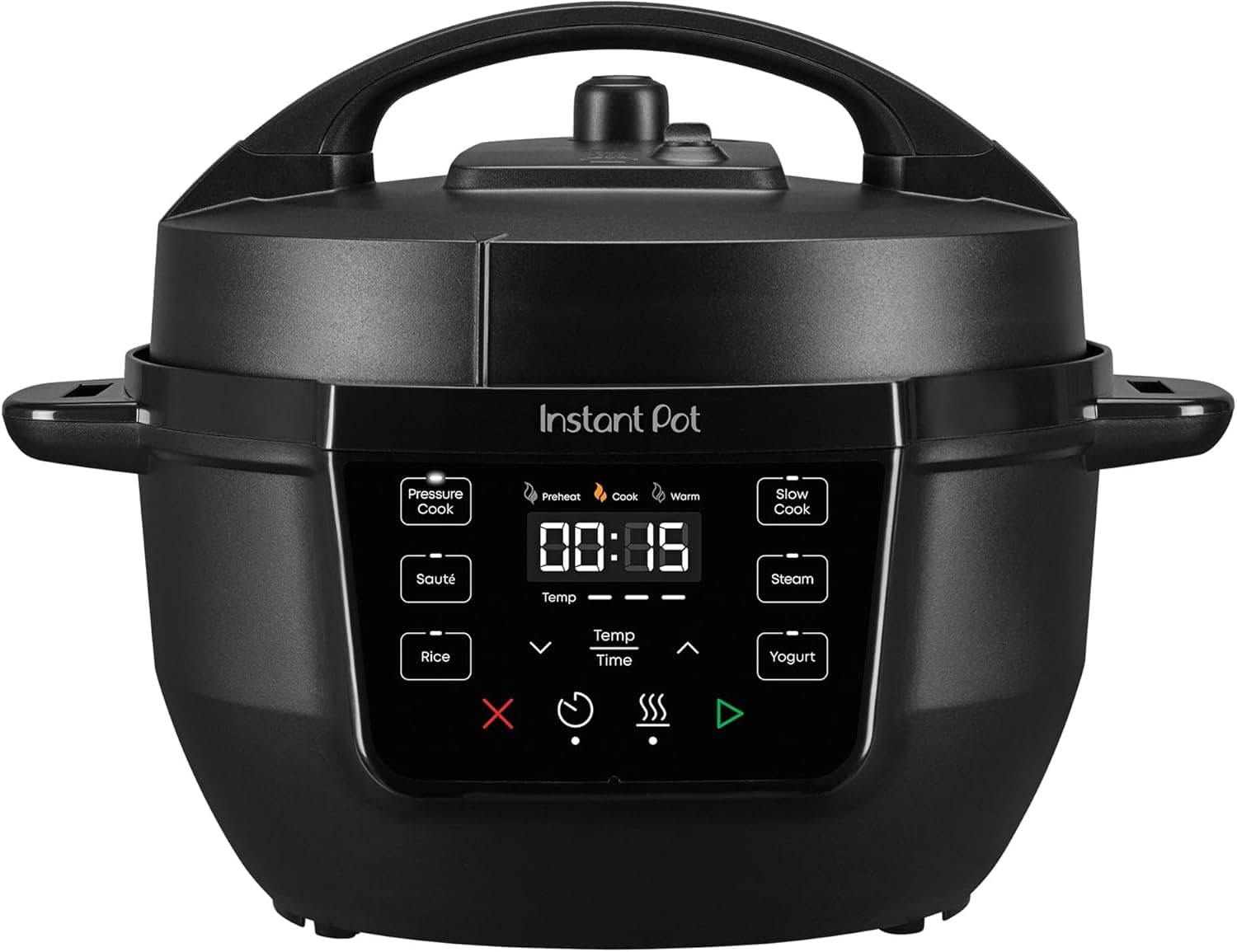 Instant Pot Rio Mini 4 Qt 7-in-1 Electric Pressure Cooker, Black, product image supplied with the listing