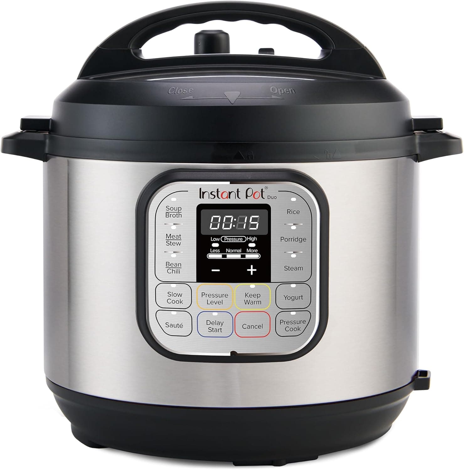 Instant Pot Duo 7-in-1 Mini Electric Pressure Cooker, 3 Quart, Stainless Steel, product image supplied with the listing